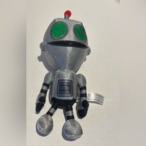 SOLD Ratchet And Clank (Clank) Plush Figure by Sony Interactive - 8.5 Inches